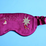 Masque de nuit & sommeil brodé en satin - Lundi au Soleil Lundi au soleil Hersée Paris 9