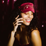 Masque de nuit & sommeil brodé en satin - Lundi au Soleil Lundi au soleil Hersée Paris 9