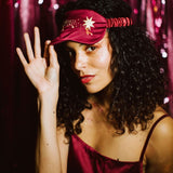 Masque de nuit & sommeil brodé en satin - Lundi au Soleil Lundi au soleil Hersée Paris 9