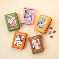 Mini puzzle 100 pièces format poche Made in France - Jour Férié Jour Férié Hersée Paris 9