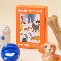 Mini puzzle 100 pièces format poche Made in France - Jour Férié Jour Férié Hersée Paris 9