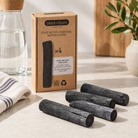 Pack de 4 filtres à eau au charbon actif Binchotan - Black & Blum Black & Blum Hersée Paris 9