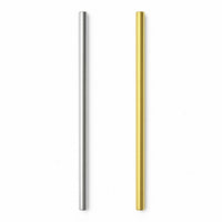 Paille inox réutilisable large pour smoothie - Hello Durable Hello Durable Hersée Paris 9