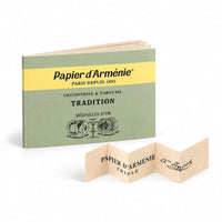 Carnet Papier d'Arménie triple à consumer - Parfum d’intérieur traditionnel - Papier d’Arménie Papier d'Arménie Hersée Paris 9