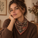 Petit foulard Farzana en laine - Apaches Collections Apaches Collections Hersée Paris 9