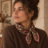 Petit foulard Farzana en laine - Apaches Collections Apaches Collections Hersée Paris 9