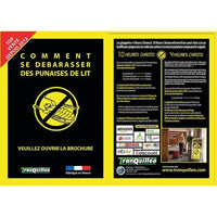 Plaquette anti punaises de lit 4 Heures Chrono Spécial Valise gel - Tranquilleo