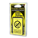 Plaquette anti punaises de lit 4 Heures Chrono Spécial Valise gel - Tranquilleo