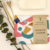 Pochette savon & shampoing solide imperméable coton enduit Oeko-Tex - Atelier Z Atelier Z Hersée Paris 9