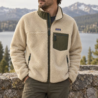 Veste Polaire Classic Retro-X® Fleece Jacket Homme Zippé - Patagonia Patagonia Hersée Paris 9