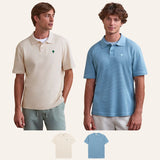 Polo Montge jersey piqué coton recyclé - Faguo Faguo Hersée Paris 9