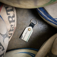 Porte-clés ballon de Rugby upcyclé - La Vie est Belt La vie est belt Hersée Paris 9