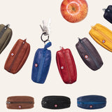 Porte-monnaie compact Charles en cuir nubuck - Larmorie Larmorie Hersée Paris 9