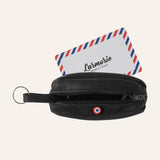 Porte-monnaie compact Charles en cuir nubuck - Larmorie Larmorie Hersée Paris 9