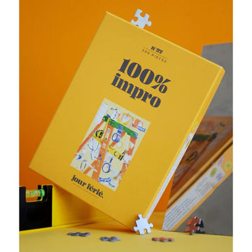 Puzzle - 100% impro  - 500 pièces - Jour férié