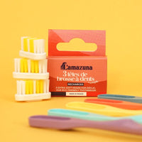 Recharge 3 têtes de brosse à dents Souple - Lamazuna Lamazuna Hersée Paris 9