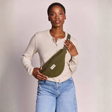 Sac banane Olivia effet lainé - Hindbag Hindbag Hersée Paris 9