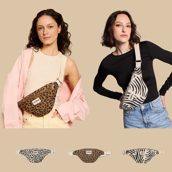 Sac Banane Olivia imprimé Coton Bio - Hindbag Hindbag Hersée Paris 9