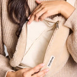 Sac banane Olivia Teddy en sherpa recyclé - Hindbag Hindbag Hersée Paris 9