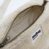 Sac banane Olivia Teddy en sherpa recyclé - Hindbag Hindbag Hersée Paris 9