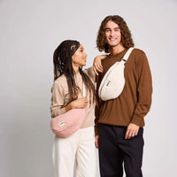 Sac banane Olivia Teddy en sherpa recyclé - Hindbag Hindbag Hersée Paris 9