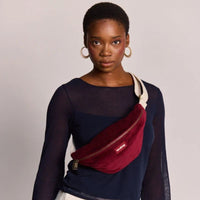 Sac Banane Olivia Velours Côtelé coton bio - Hindbag Hindbag Hersée Paris 9