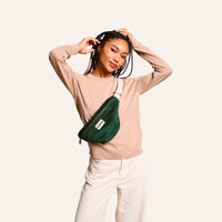 Sac Banane Olivia Velours Côtelé coton bio - Hindbag Hindbag Hersée Paris 9