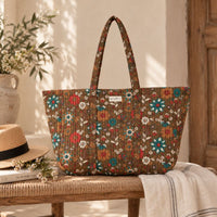 Sac cabas Samba matelassé - Apaches Collections Apaches Collections Hersée Paris 9