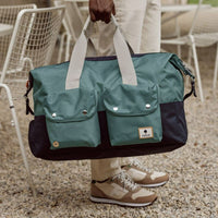 Sac de voyage week-end recyclé avec compartiment chaussures - Faguo Faguo Hersée Paris 9