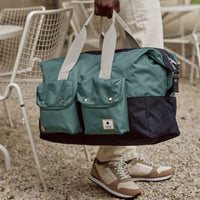 Sac de voyage week-end recyclé avec compartiment chaussures - Faguo Faguo Hersée Paris 9