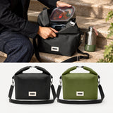 Sac isotherme Lunch Bag grand format roll-top recyclé 10 L - Black & Blum Black & Blum Hersée Paris 9