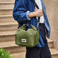 Sac isotherme Lunch Bag grand format roll-top recyclé 10 L - Black & Blum Black & Blum Hersée Paris 9