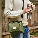 Sac isotherme Lunch Bag grand format roll-top recyclé 10 L - Black & Blum Black & Blum Hersée Paris 9