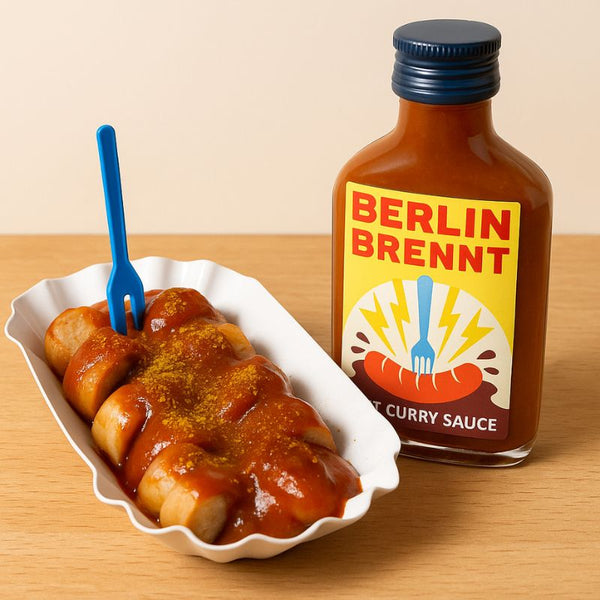 Sauce piquante Currywurst 100ml - Berlin Brennt - Crazy Bastard Crazy Bastard Hersée Paris 9
