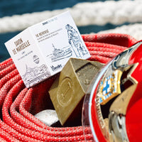 Savon de Marseille solidaire Marins-Pompiers olive 300 g - La Corvette La Corvette Hersée Paris 9