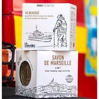 Savon de Marseille solidaire Marins-Pompiers olive 300 g - La Corvette La Corvette Hersée Paris 9