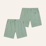 Short Chevre jacquard vert clair coton et viscose - Faguo Faguo Hersée Paris 9