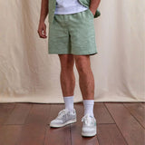 Short Chevre jacquard vert clair coton et viscose - Faguo Faguo Hersée Paris 9