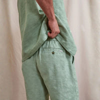 Short Chevre jacquard vert clair coton et viscose - Faguo Faguo Hersée Paris 9