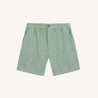 Short Chevre jacquard vert clair coton et viscose - Faguo Faguo Hersée Paris 9