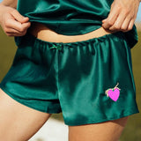 Shorty en satin brodé - Lundi au Soleil Lundi au soleil Hersée Paris 9