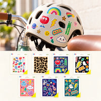 Stickers rétro-réfléchissants vélo & casque - Rainette Rainette Hersée Paris 9
