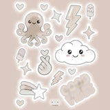 Stickers rétro-réfléchissants vélo & casque - Rainette Rainette Hersée Paris 9