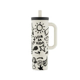 Straw Cup - Tumbler isotherme à paille avec anse 800 ml - 24Bottles 24 Bottles Hersée Paris 9