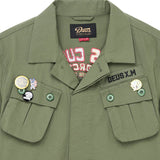 Surchemise Power Overshirt Pine Green - Deus Ex Machina Deus Ex Machina Hersée Paris 9