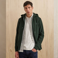 Sweat à capuche zippé Mesnil coton recyclé - Faguo Faguo Hersée Paris 9