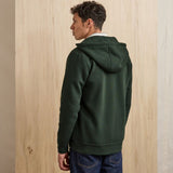 Sweat à capuche zippé Mesnil coton recyclé - Faguo Faguo Hersée Paris 9