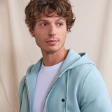 Sweat à capuche zippé Mesnil coton recyclé - Faguo Faguo Hersée Paris 9