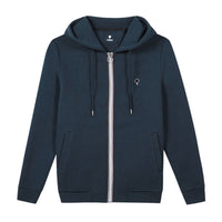 Sweat à capuche zippé Mesnil coton recyclé - Faguo Faguo Hersée Paris 9