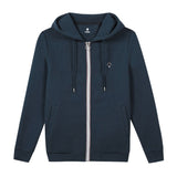 Sweat à capuche zippé Mesnil coton recyclé - Faguo Faguo Hersée Paris 9